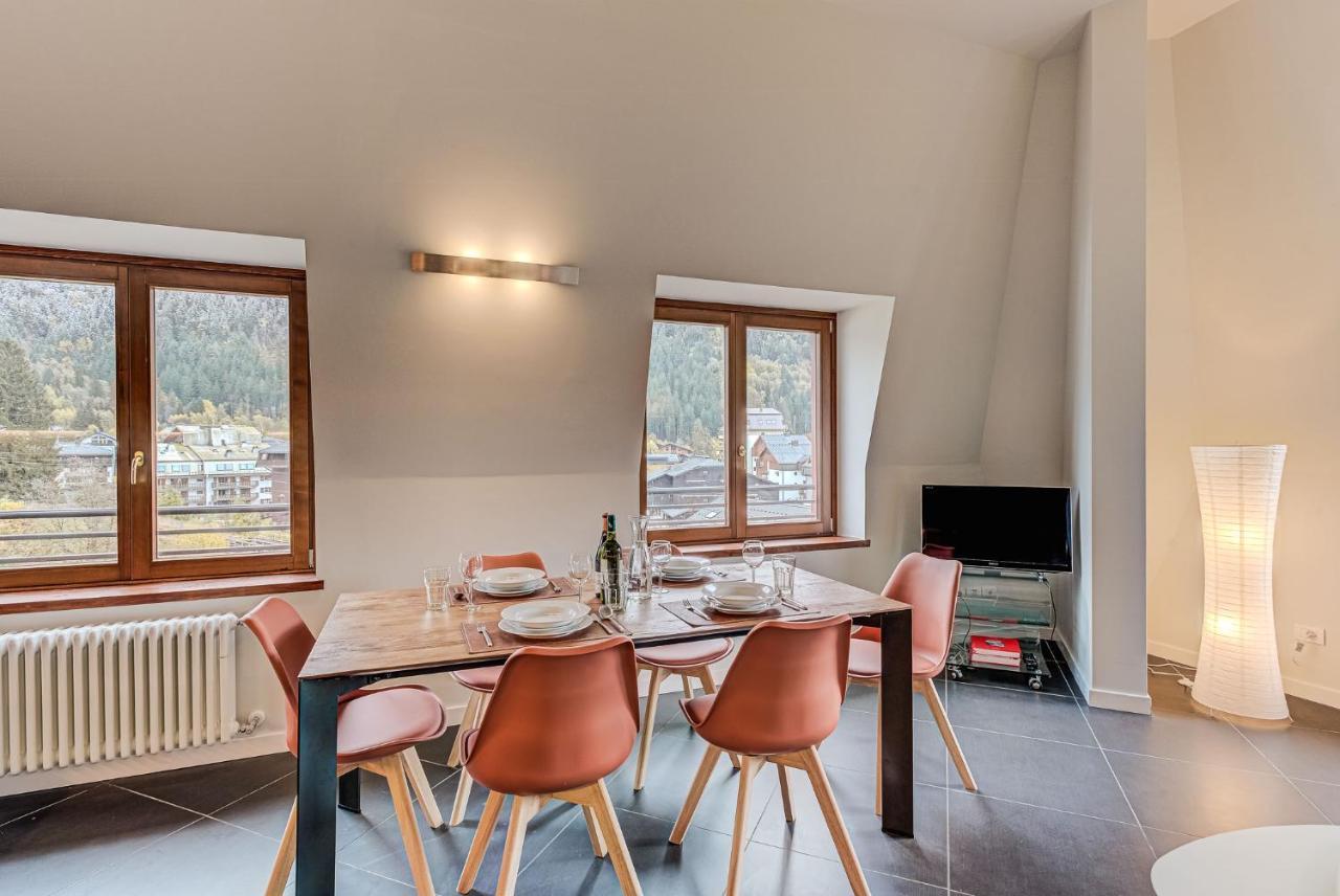 Apartment Alpes V - Alpes Travel - Central Chamonix - Sleeps 5 Екстериор снимка